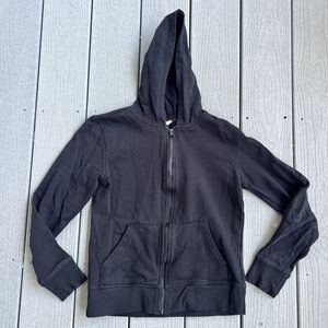 Pact Zip Up Hoodie Organic Cotton Black Women's-Size S